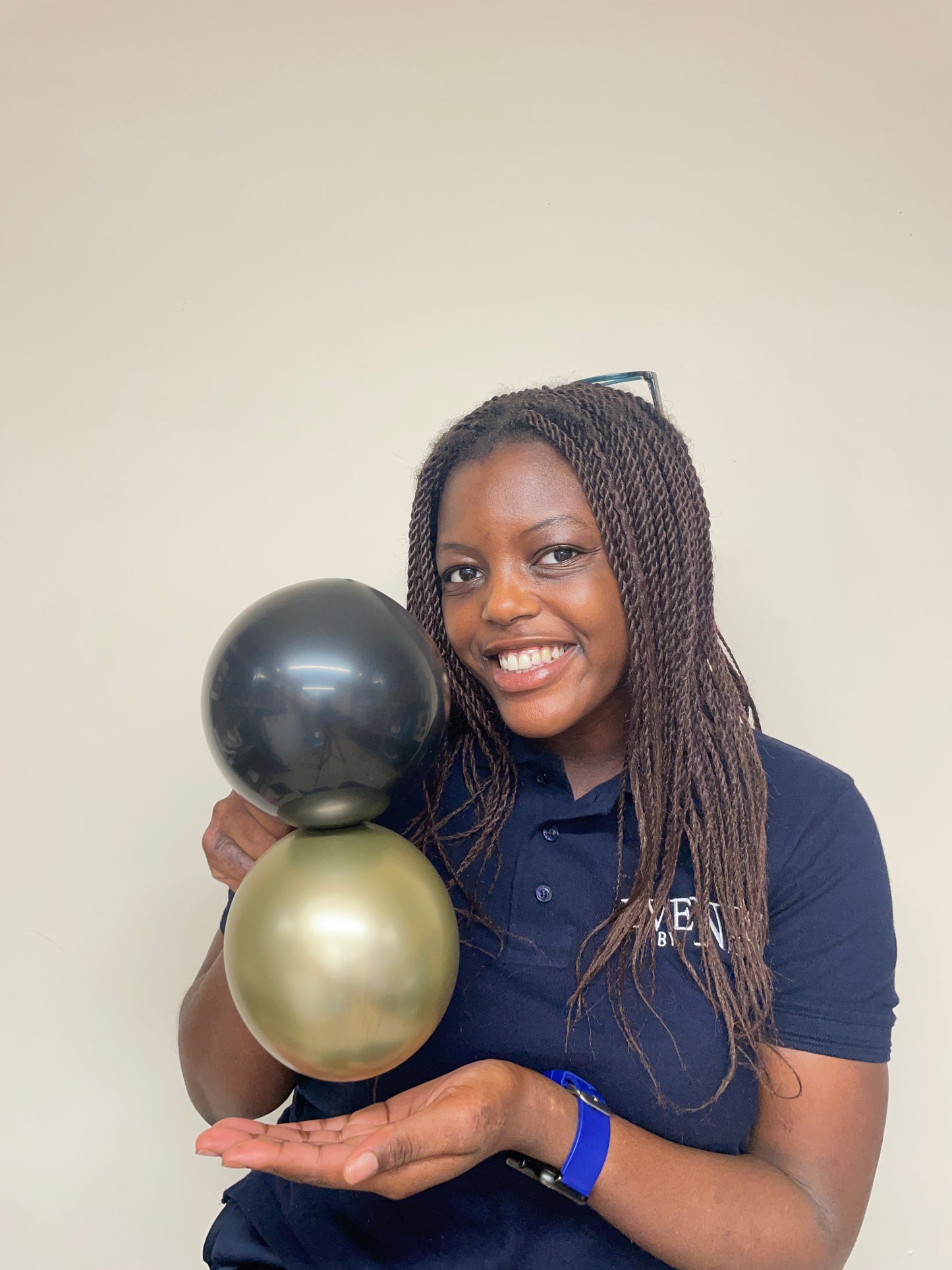 Gold and Black Balloon DIY Kit