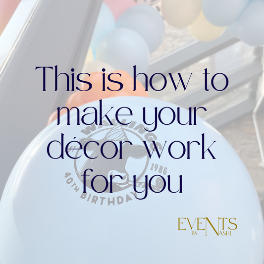 This is how to make your décor work for you