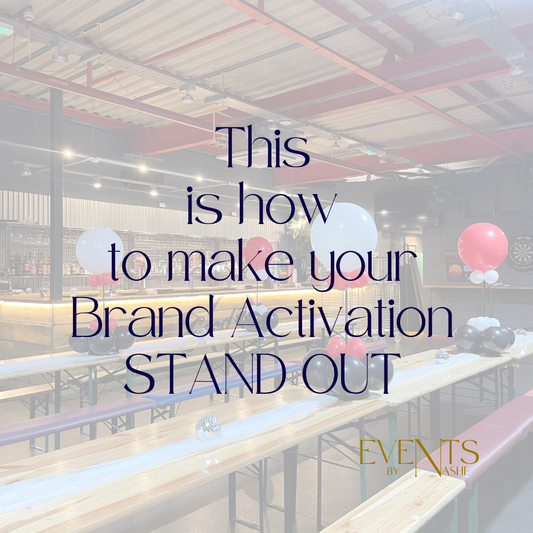 No Brand Activation is Complete Without Decor