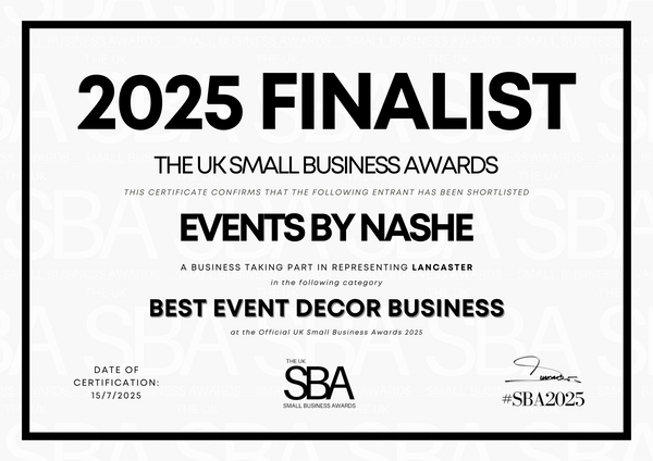 2025 Finalist in the UK Small Business Awards
